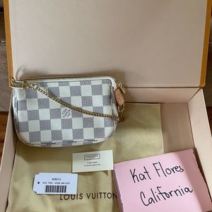 Authentic Mini Pochette Azur
